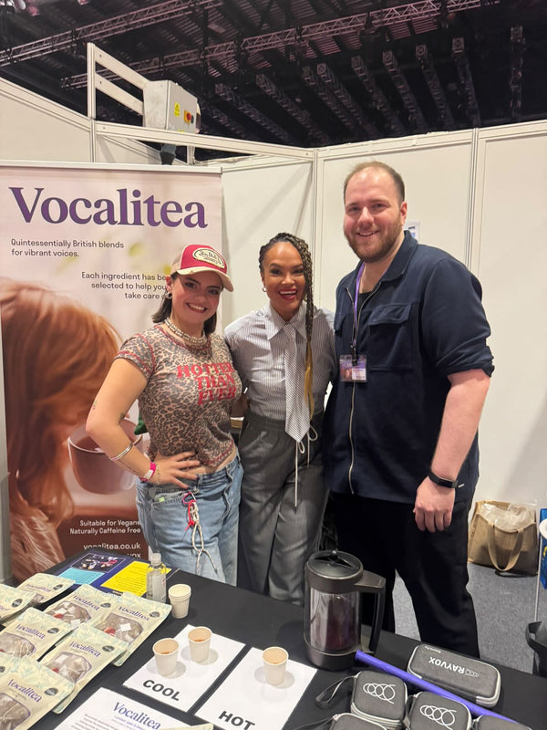 Rayvox at MusicalCon with Zoe Birkett