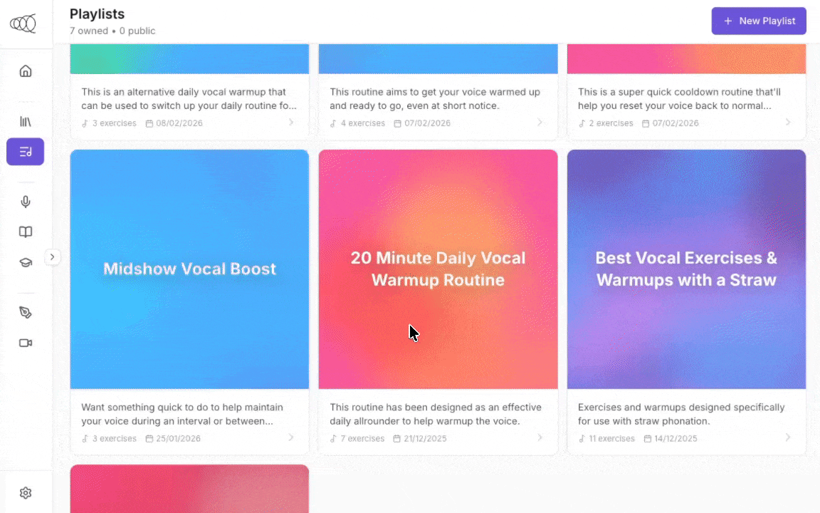Resources page showing product guides for Resono Pro, SOVT Book, Resono Go, and Resono Flex